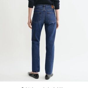 Toteme Twisted Seam Denim (Dark Blue)